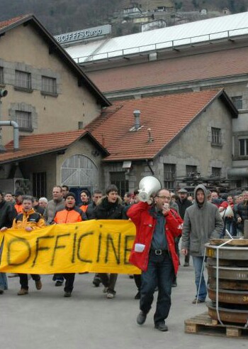Der Streik in Bellinzona